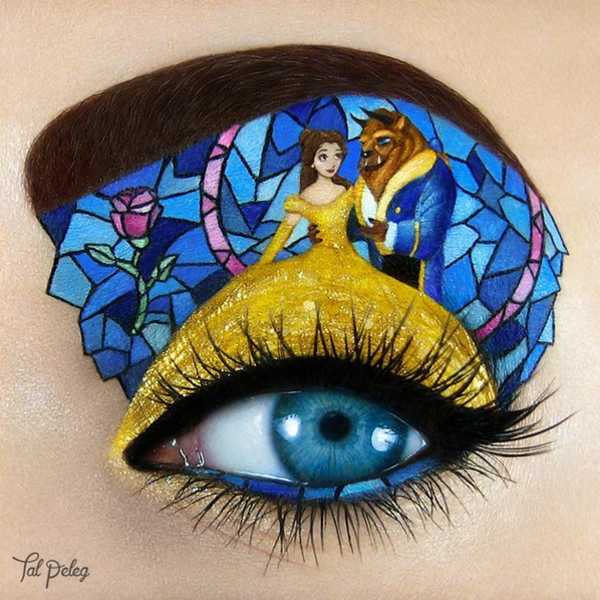 Tal Peleg, make olhos, Instagram Tal Peleg, make olhos, Instagram
